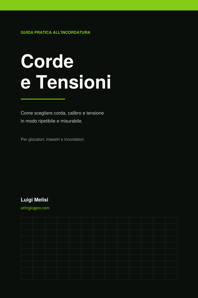 Copertina dell'ebook Corde e Tensioni di Luigi Melisi